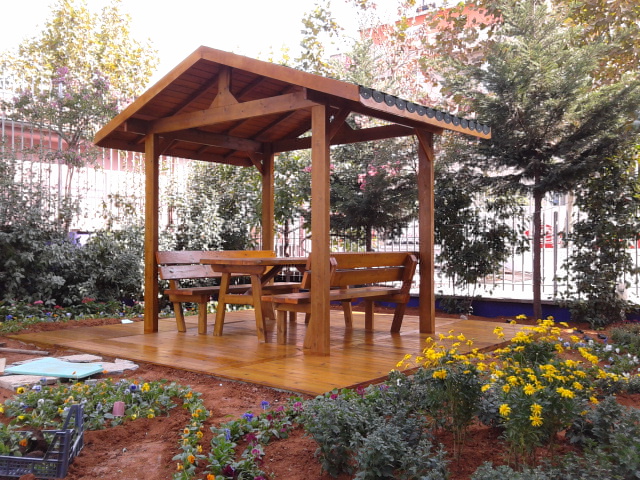 Çatılı Piknik Masası 
