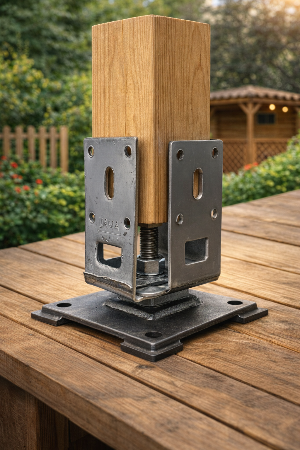 Paslanmaz Ayarlanabilir Pergola & Kamelya Ayağı 